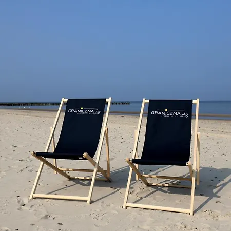 Διαμέρισμα Nowe Kameralne Graniczna2g - Sosnowy I Bardzo Blisko Plazy *