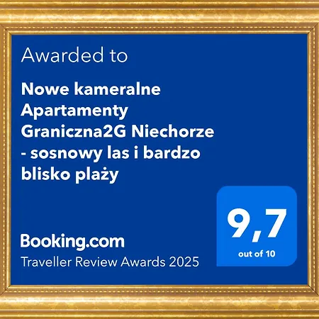 Nowe Kameralne Graniczna2g - Sosnowy I Bardzo Blisko Plazy Apartman Niechorze